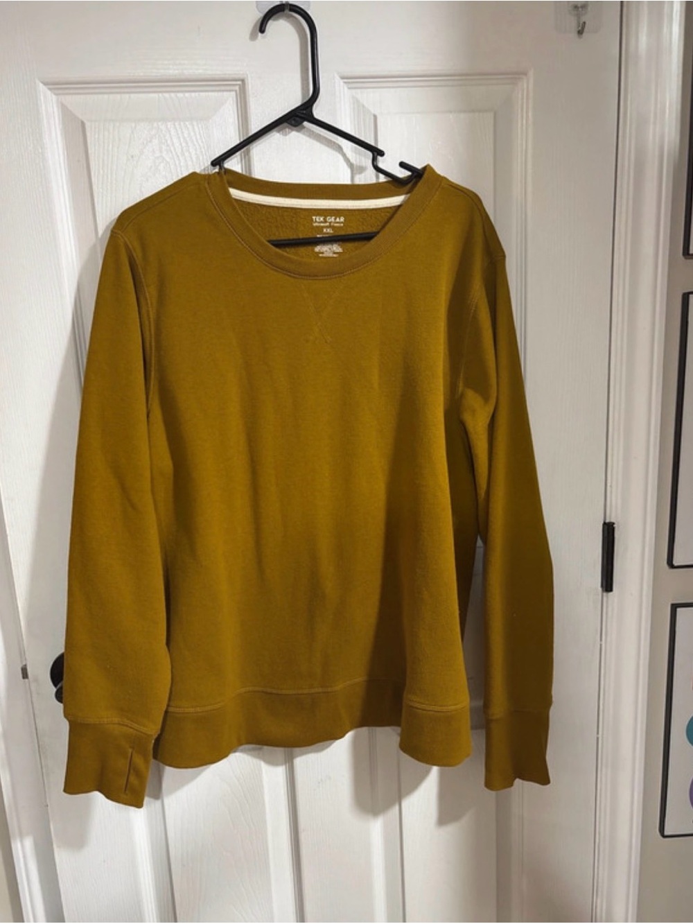tek gear Olive-Mustard Crewneck Sweatshirt
